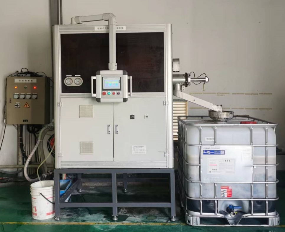 昌宁县某机械有限公司ZQ-JJ-0.5T蒸汽低温结晶蒸发设备乳化液案例